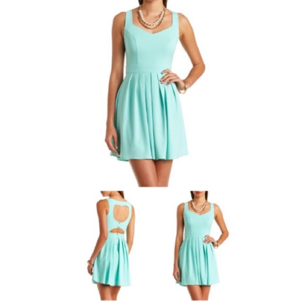 CHARLOTTE RUSSE Turquoise dress. Size small